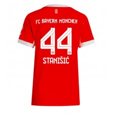 Bayern Munich Josip Stanisic #44 Hjemmedrakt Kvinner 2025-26 Kortermet